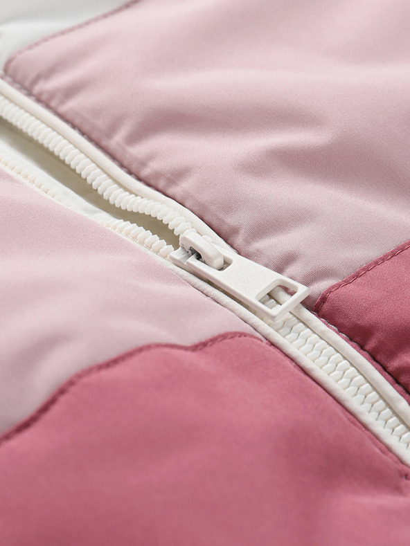 NAX Bež-roza dječja zimska jakna NAX KEMENO