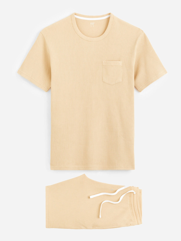 Celio Celio Digaufre bež muška pidžama