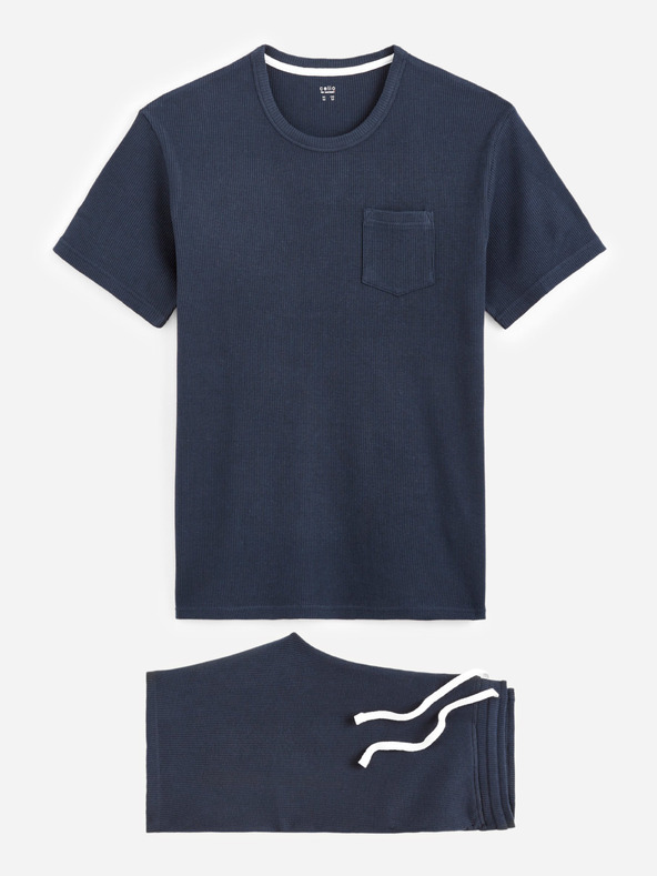 Celio Tamnoplava muška pidžama Celio Digaufre