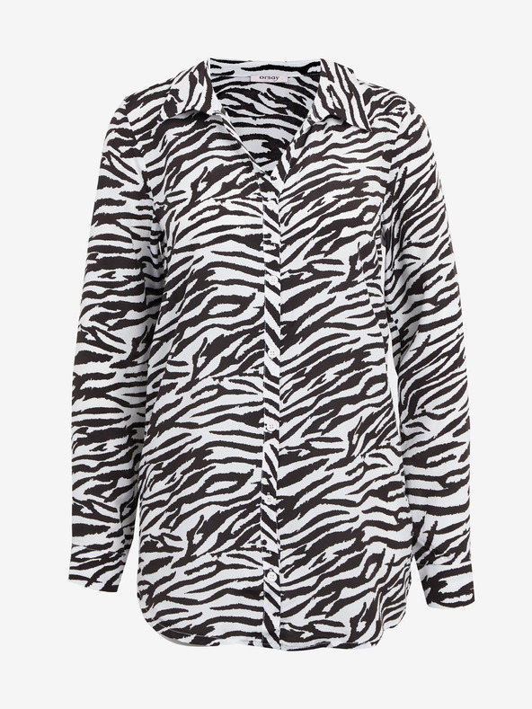 Orsay Crno-bijela ženska bluza sa ORSAY uzorkom