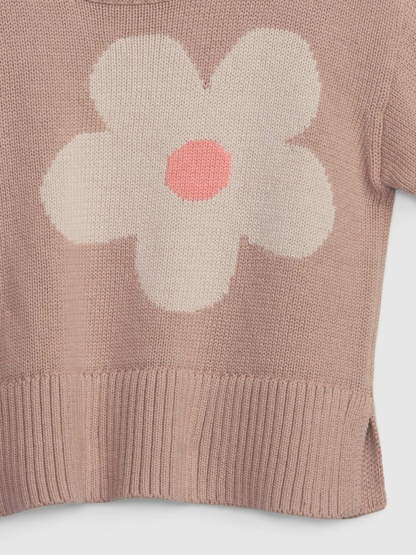 GAP Baby pulover s cvjetom GAP