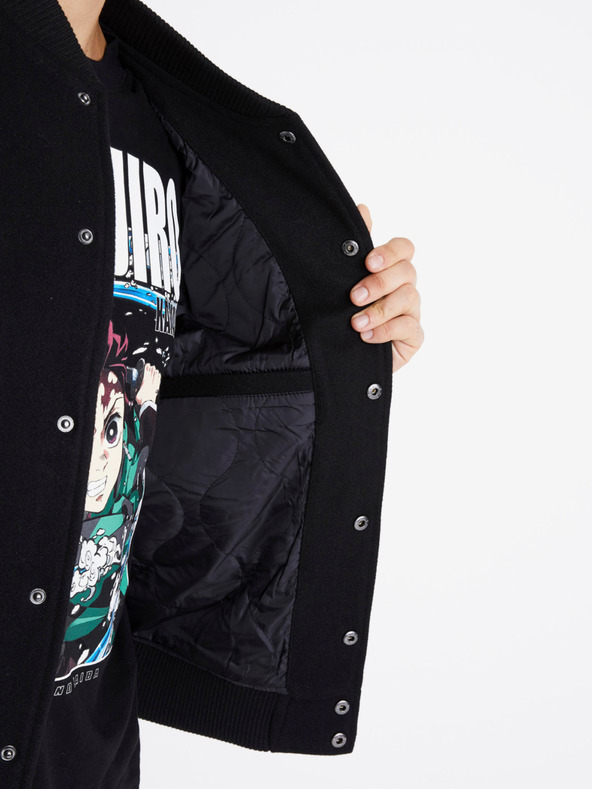 Celio Crna muška jakna Celio Demon Slayer