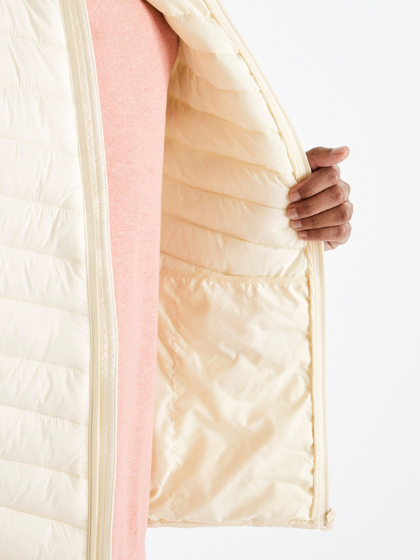 Celio Celio Dulock krem ​​muški prošiveni prsluk