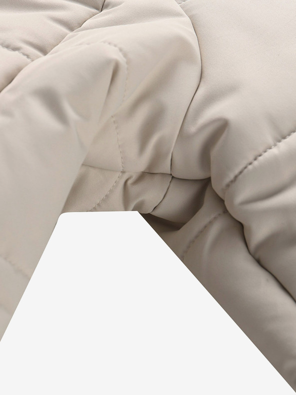 ALPINE PRO Crno-bijela zimska jakna za djevojčice ALPINE PRO Egypo