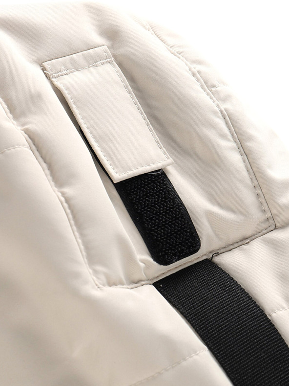 ALPINE PRO Crno-bijela zimska jakna za djevojčice ALPINE PRO Egypo