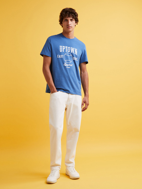 Celio Plava muška majica Celio Feklyn