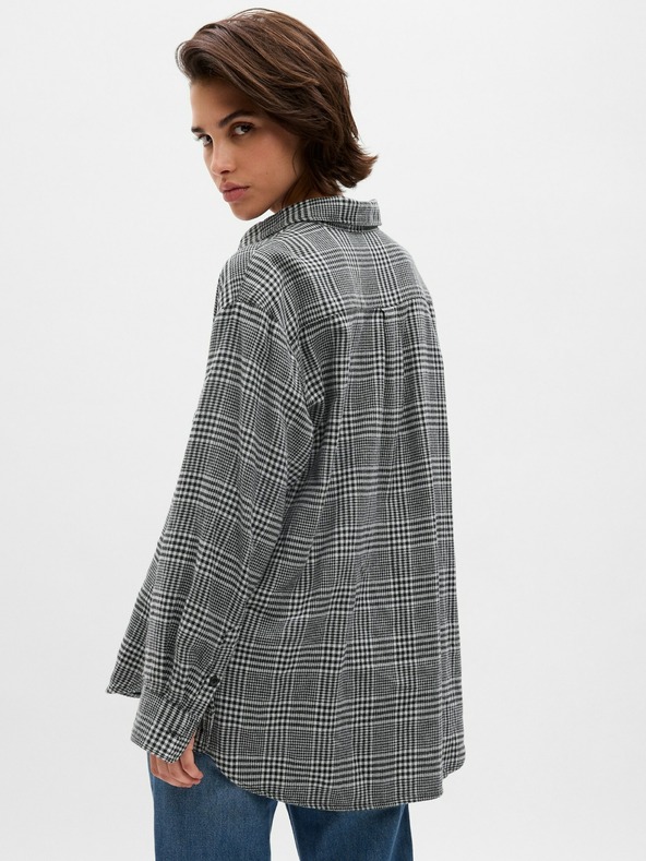 GAP Oversize flanelna košulja GAP