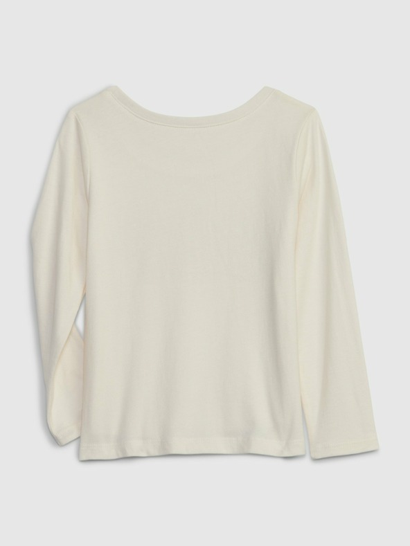 GAP Baby majica s metalnim logom GAP