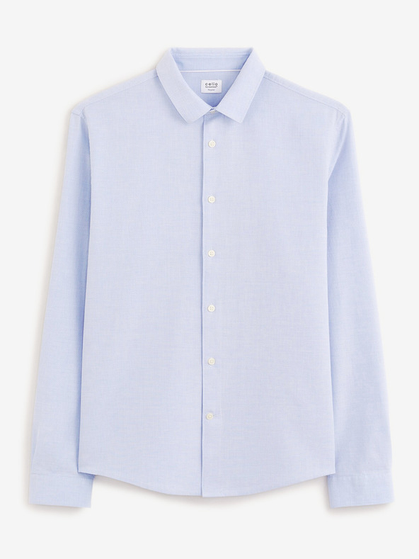 Celio Svijetloplava muška košulja Celio Fabeille2