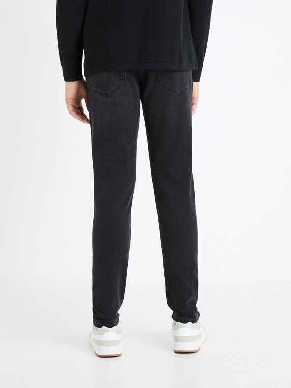 Celio Crne muške uske traperice Celio Foninety