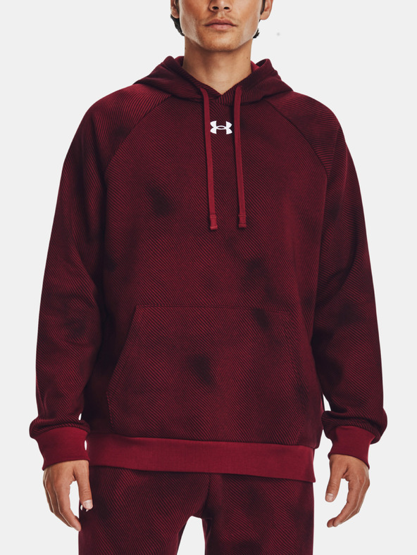 Under Armour Muška hoodie majica Under Armour UA Rival Fleece Printed HD
