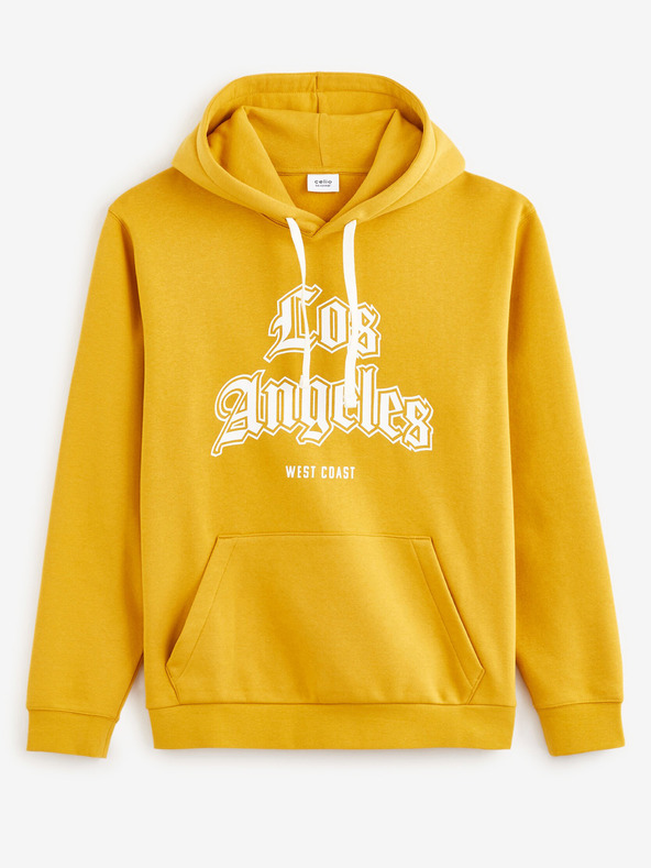 Celio Celio Fecago senf muška majica s kapuljačom