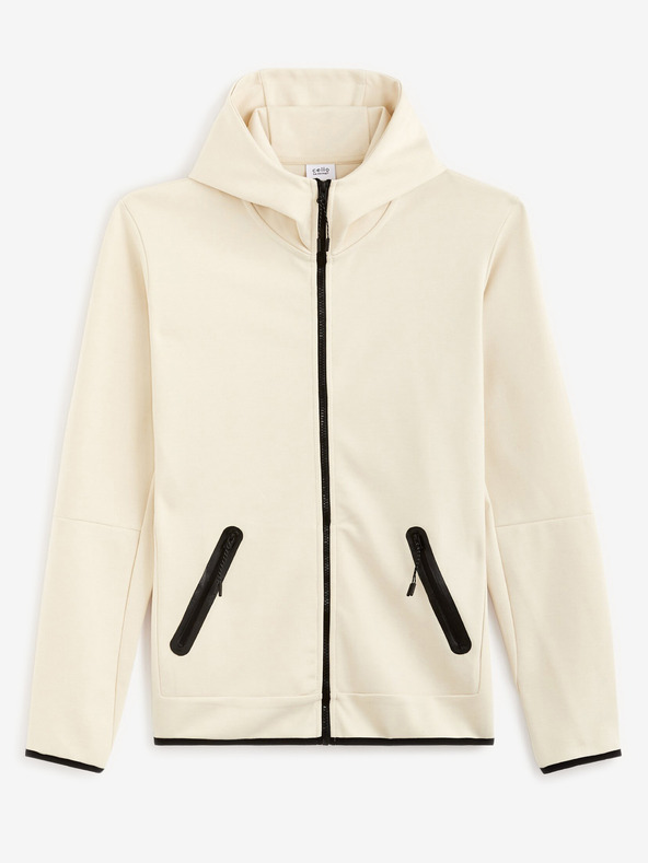 Celio Celio Fenewyoke krem ​​muška majica s kapuljačom