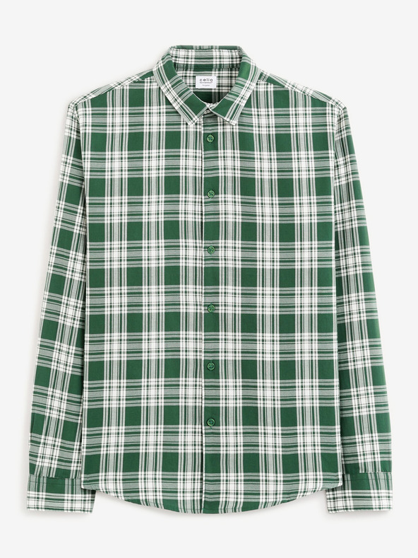 Celio Zelena muška košulja Celio Fadro