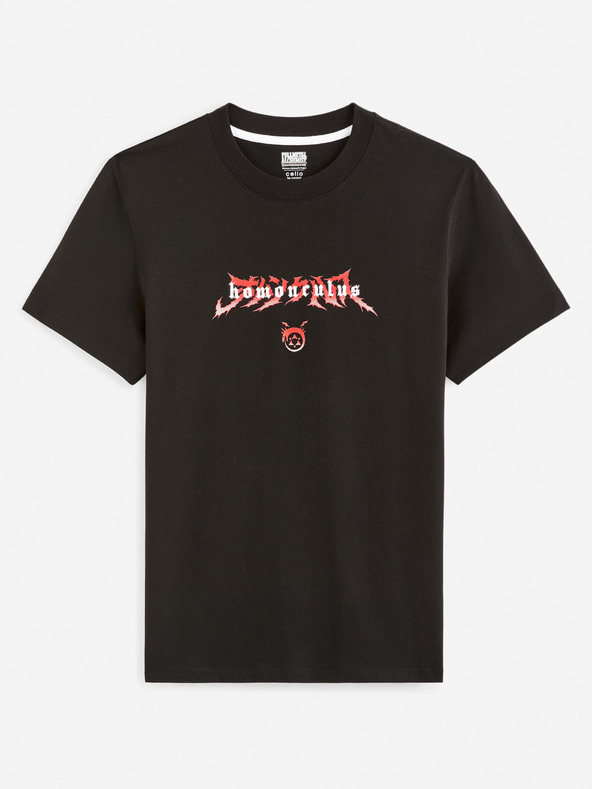 Celio Celio Fullmetal Alchemist crna muška majica