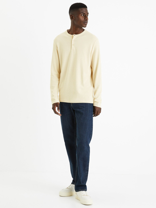 Celio Celio Feplay krem ​​muška majica