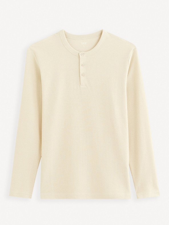 Celio Celio Feplay krem ​​muška majica