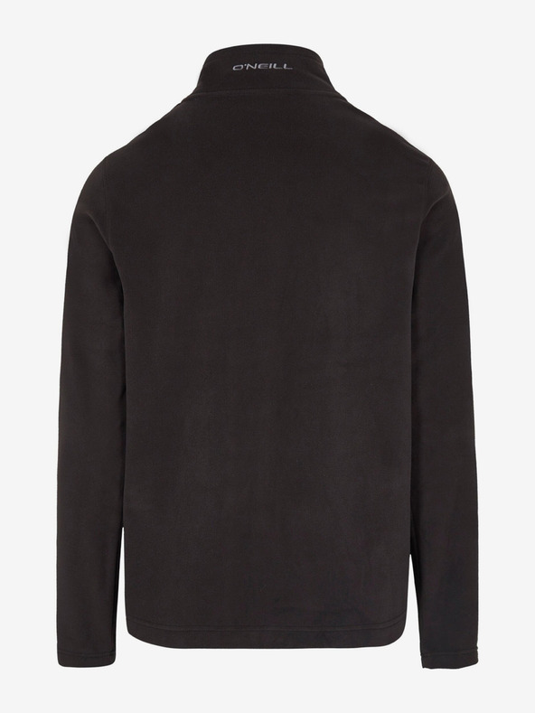 O'Neill O'Neill Jack's crna muška majica s kapuljačom od flisa s patentnim zatvaračem