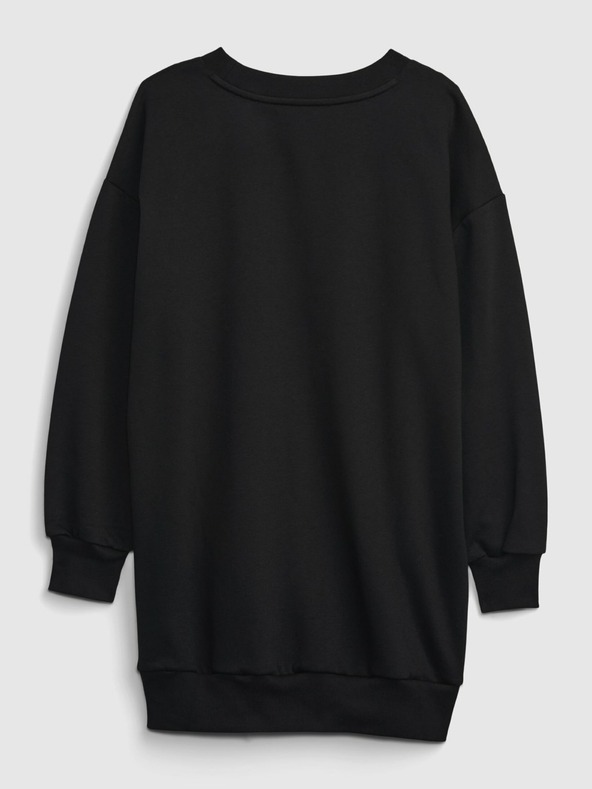 GAP Dječja sweatshirt haljina s logom GAP