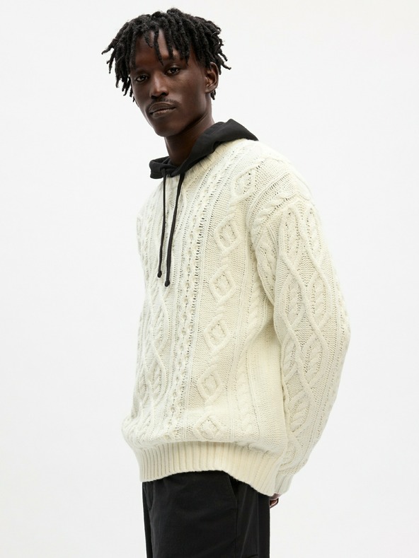 GAP Pleteni pulover s примјесом vune GAP