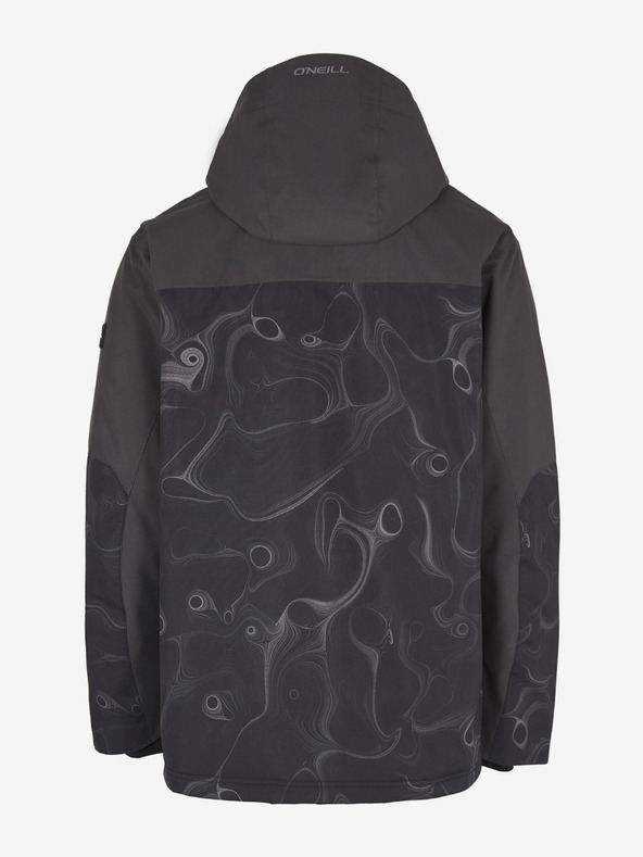 O'Neill Crna O'Neill tekstura muška skijaška/snowboard jakna