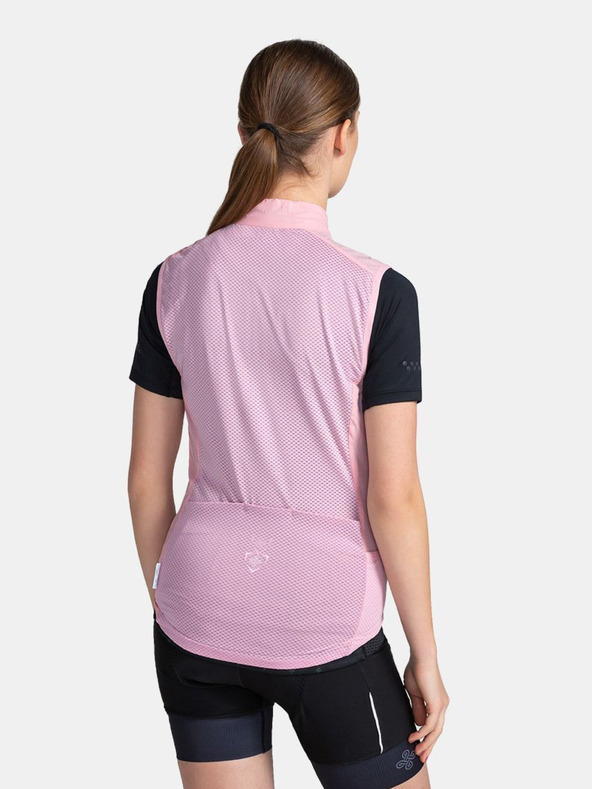 Kilpi Svijetlo ružičasti ženski lagani sportski prsluk Kilpi Flow