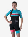 Kilpi Crno-plava ženska biciklistička majica kratkih rukava Kilpi Corridor