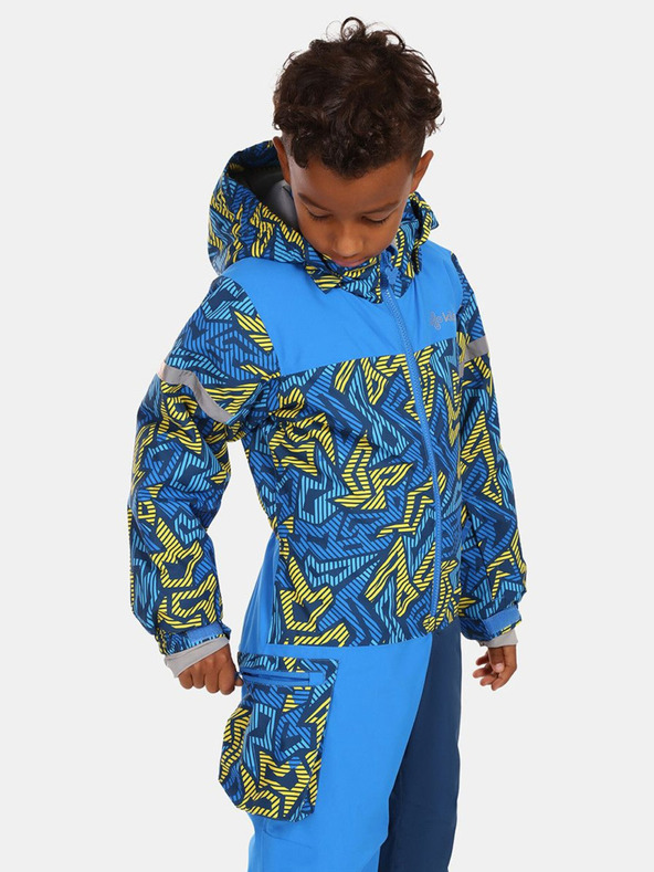 Kilpi Plavi dječački zimski skijaški kombinezon s uzorkom Kilpi Pontino