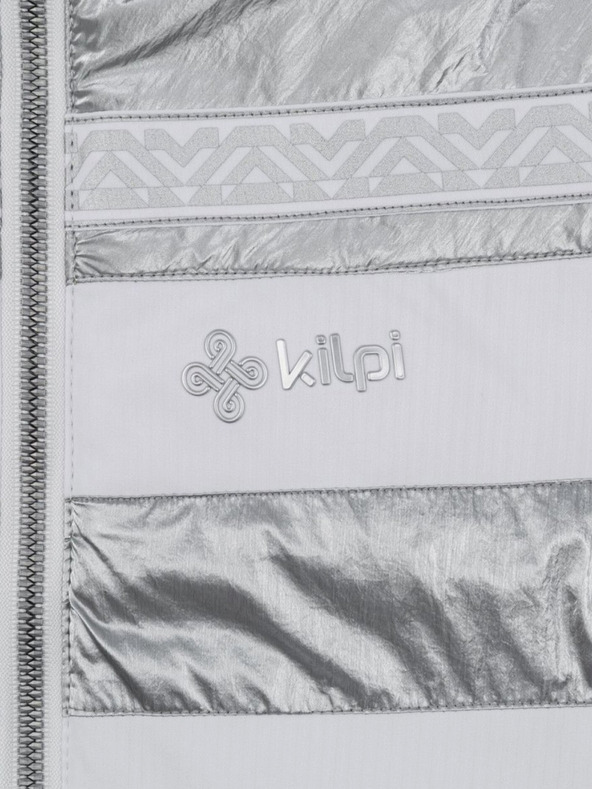 Kilpi Ženska skijaška jakna u bijeloj, sivoj i srebrnoj boji Kilpi Dalila