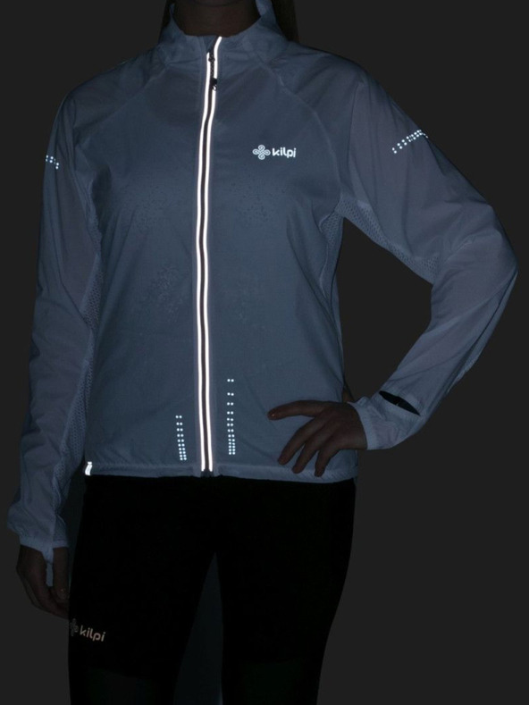 Kilpi Bijela ženska jakna za trčanje Kilpi TIRANO-W