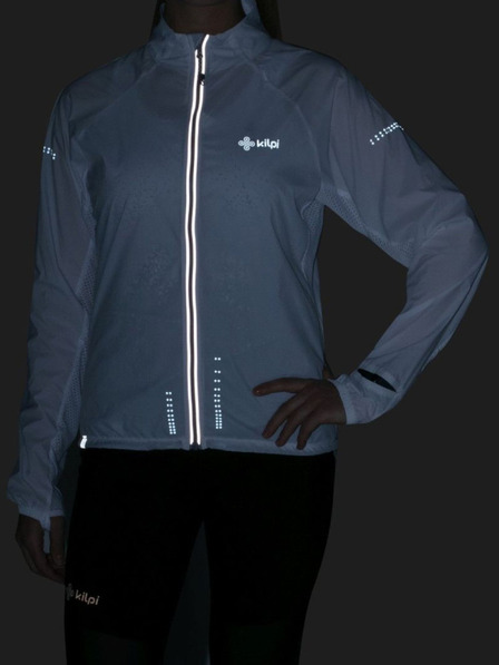 Kilpi Bijela ženska jakna za trčanje Kilpi TIRANO-W