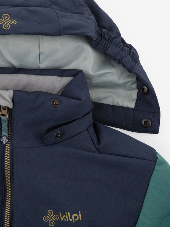 Kilpi Tamno zelena dječačka zimska jakna Kilpi TEDDY-JB