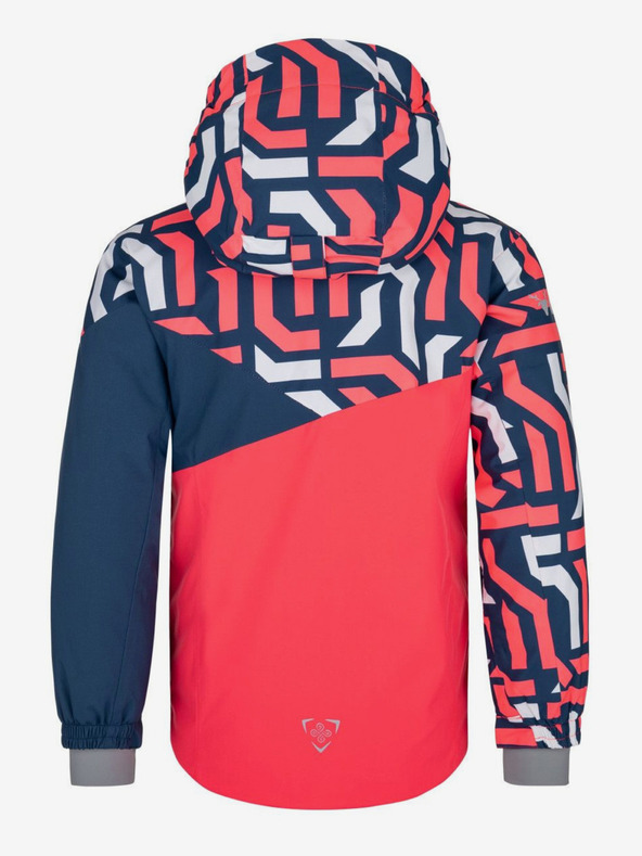 Kilpi Skijaška jakna Kilpi SAARA-JG s plavo-ružičastim uzorkom za djevojčice