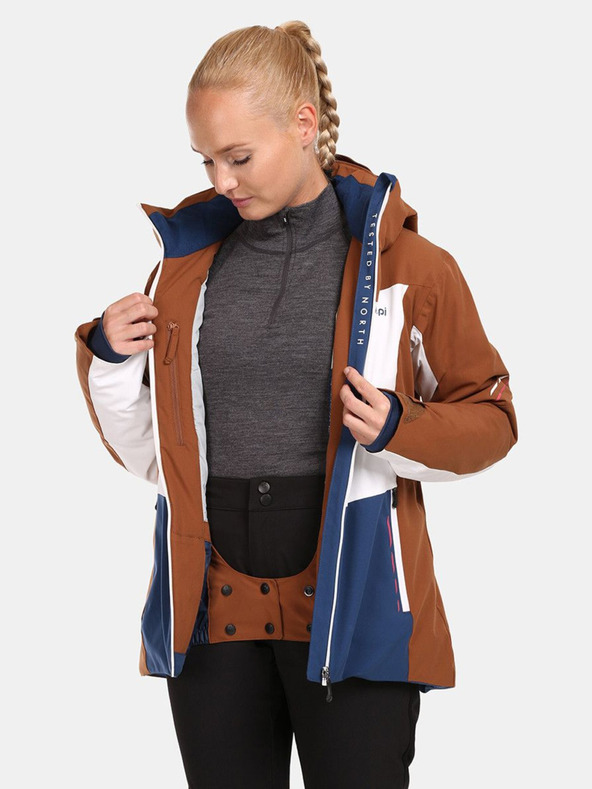 Kilpi Smeđa ženska zimska jakna Kilpi Valera-W