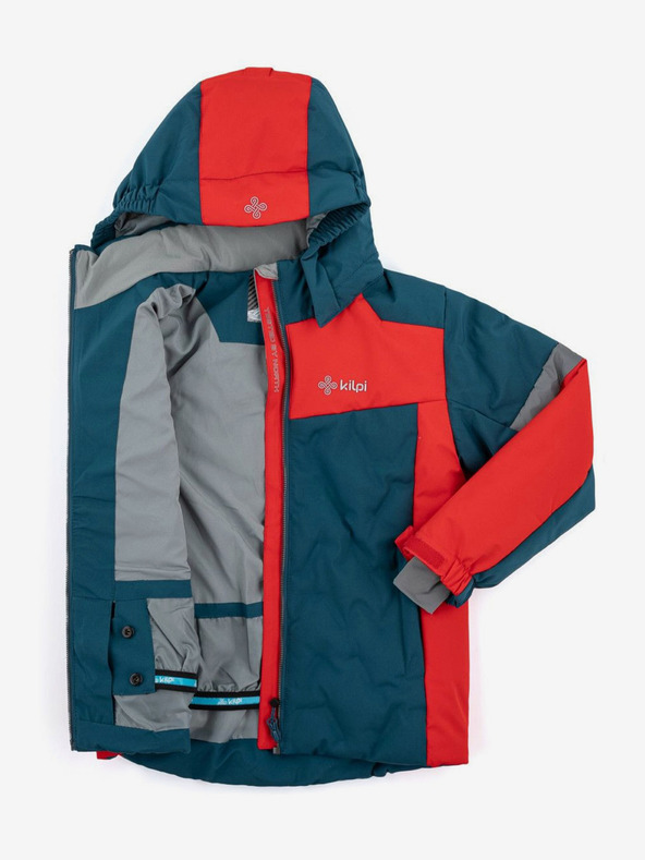 Kilpi Kilpi Teddy dječačka crvena petrolej zimska jakna