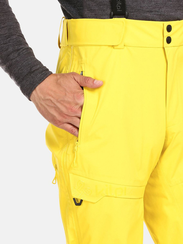 Kilpi Žute muške zimske sportske hlače Kilpi Lazzaro