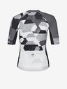 Kilpi Crno-bijeli ženski biciklistički dres Kilpi Adamello-W