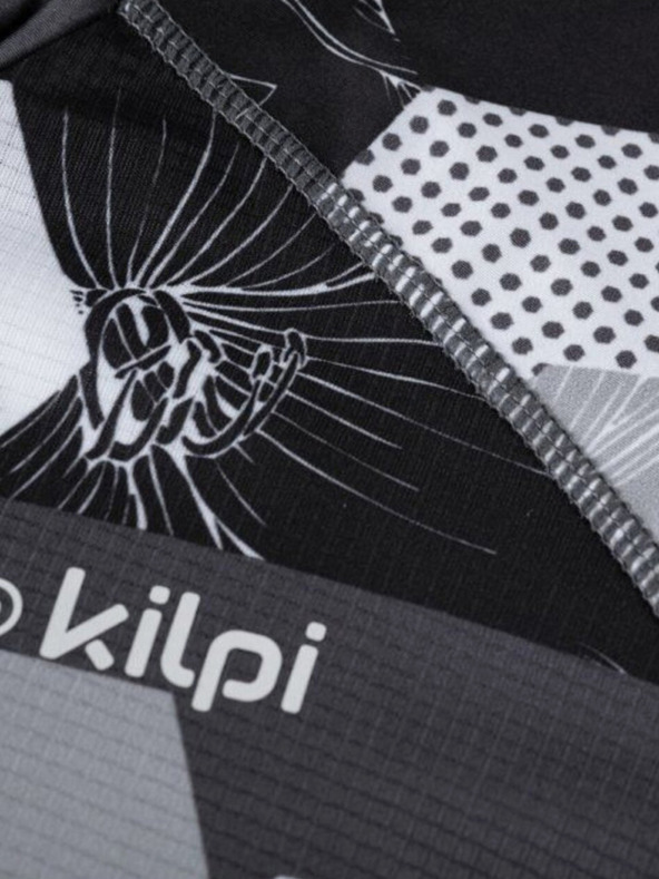 Kilpi Crno-bijeli ženski biciklistički dres Kilpi Adamello-W