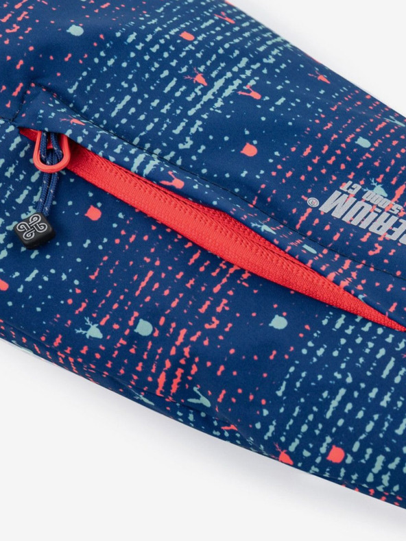 Kilpi Kilpi Jenova tamnoplava skijaška jakna s uzorkom za djevojčice