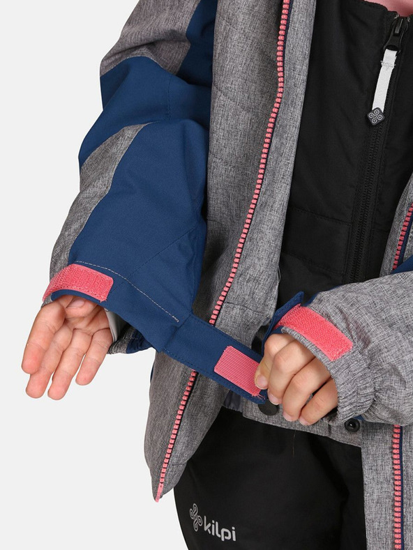 Kilpi Plavo-siva skijaška jakna za djevojčice Kilpi Alisia