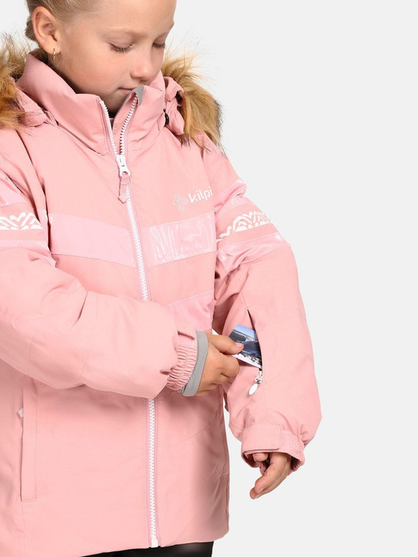 Kilpi Svijetlo ružičasta skijaška jakna Kilpi Dalila za djevojčice