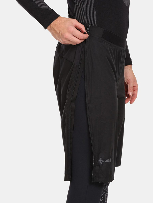 Kilpi Kilpi Aldine crne muške softshell kratke hlače