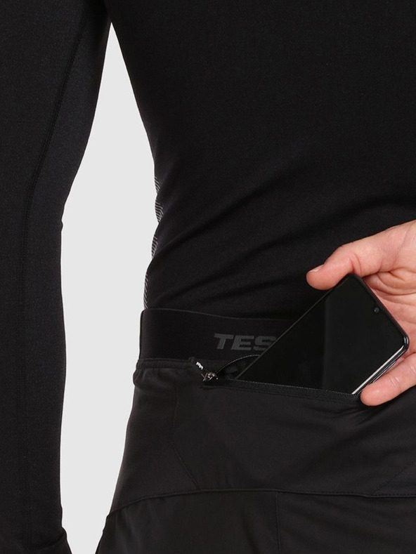 Kilpi Kilpi Aldine crne muške softshell kratke hlače