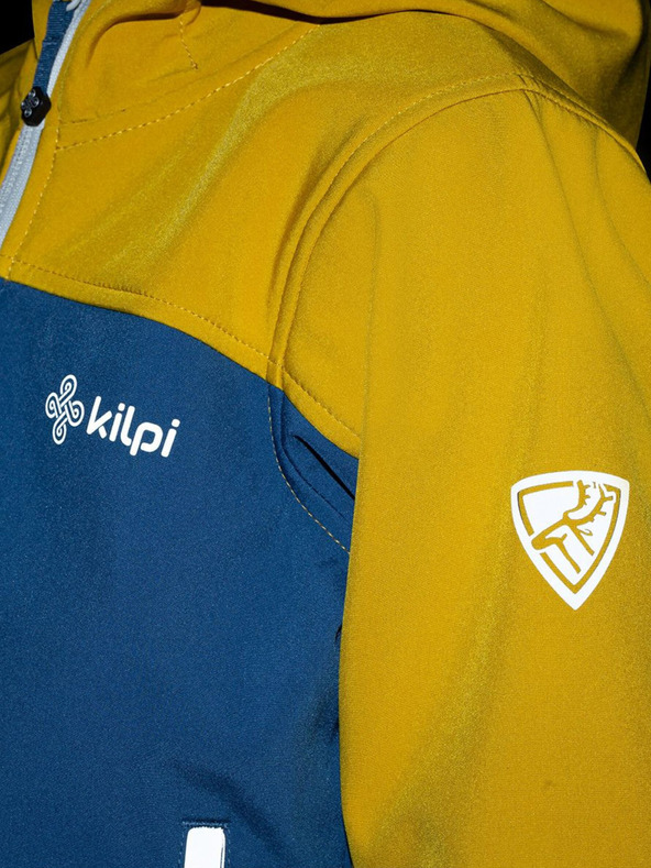 Kilpi Žuto-plava dječačka softshell jakna Kilpi Ravio