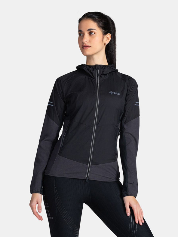 Kilpi Crna ženska sportska jakna Kilpi Rayen-W