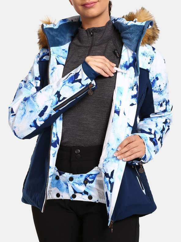 Kilpi Tamnoplava ženska grijana skijaška jakna Kilpi Lena-W