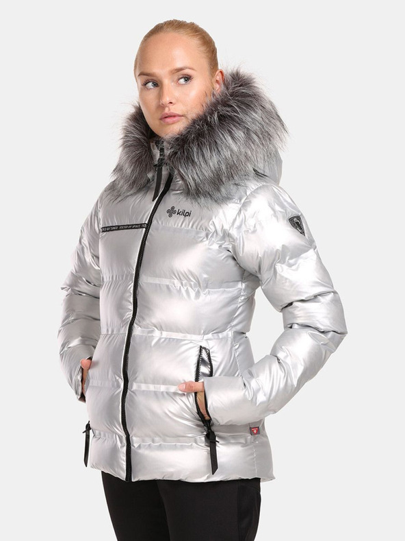 Kilpi Ženska skijaška jakna srebrne boje Kilpi LTD SIRIUS
