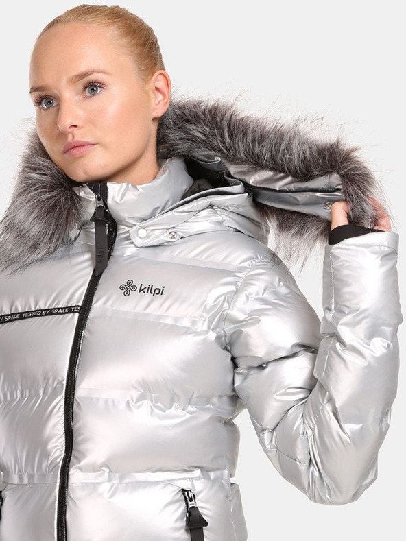Kilpi Ženska skijaška jakna srebrne boje Kilpi LTD SIRIUS