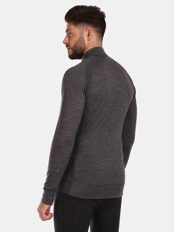 Kilpi Tamno siva muška termo Merino vunena majica Kilpi JAGER-M
