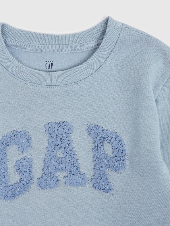 GAP Baby trenirka haljina s logom GAP
